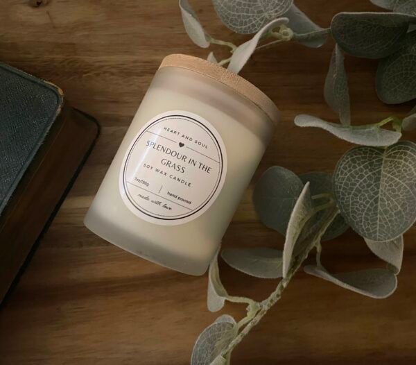 Splendour in the grass soy wax candle